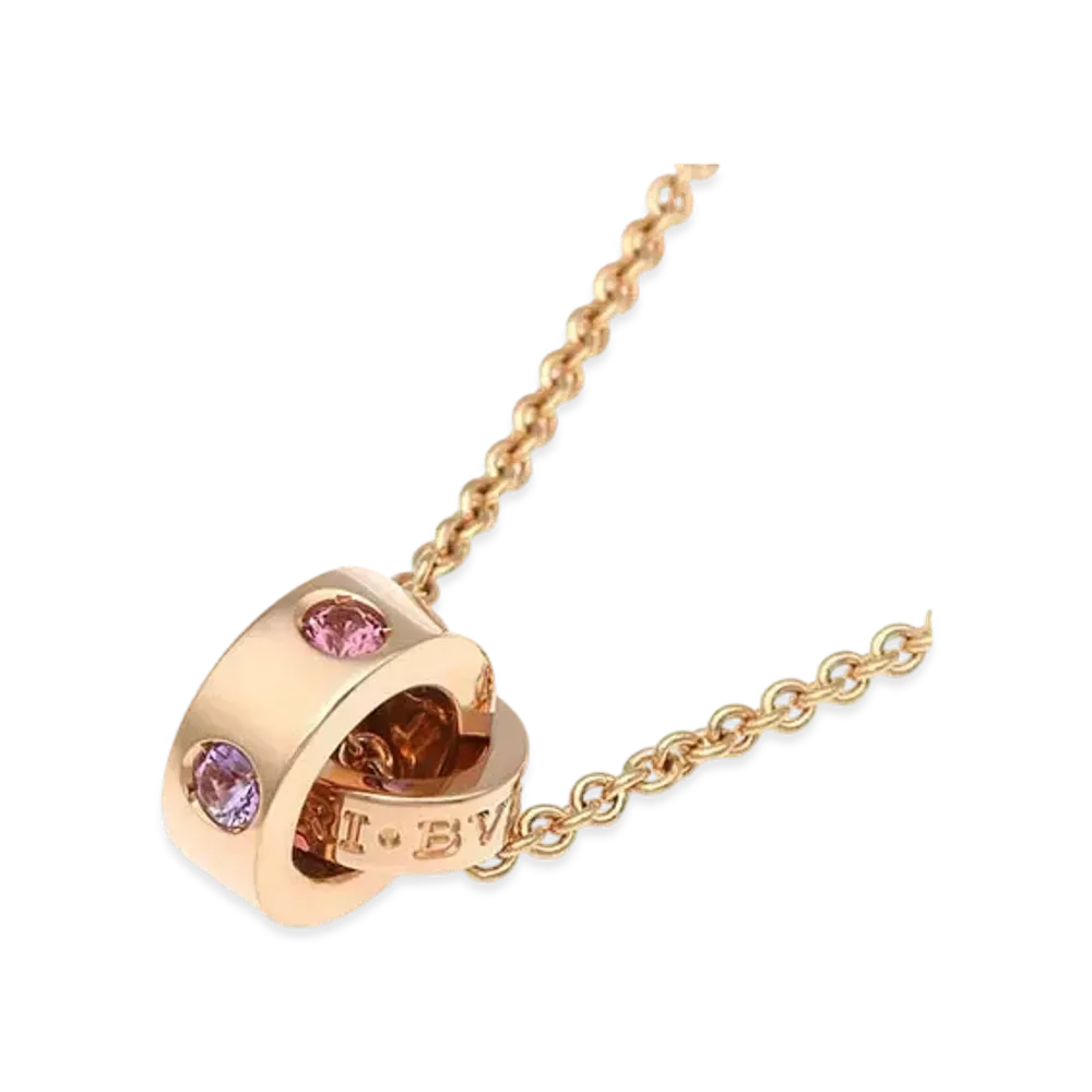 BVLGARI Bulgari Bulgari Roman Sorbet Necklace "Pink Gold"