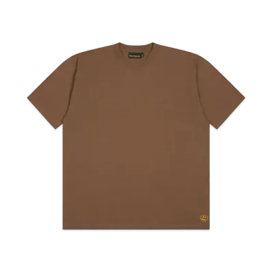 drew house basic ss tee "Brown"