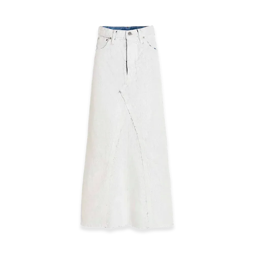 Maison Margiela Women's Bianchetto’ Skirt "White"