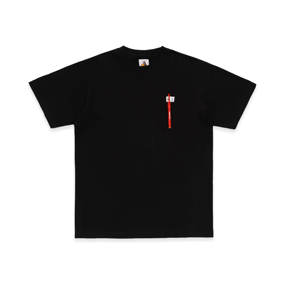 FORSE CLUB Marker T-shirt "Black"