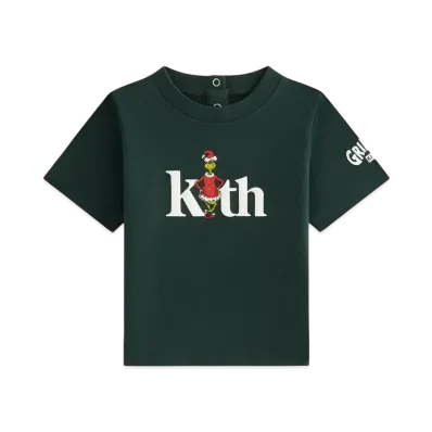 Kith x The Grinch Baby Serif Tee "Stadium"