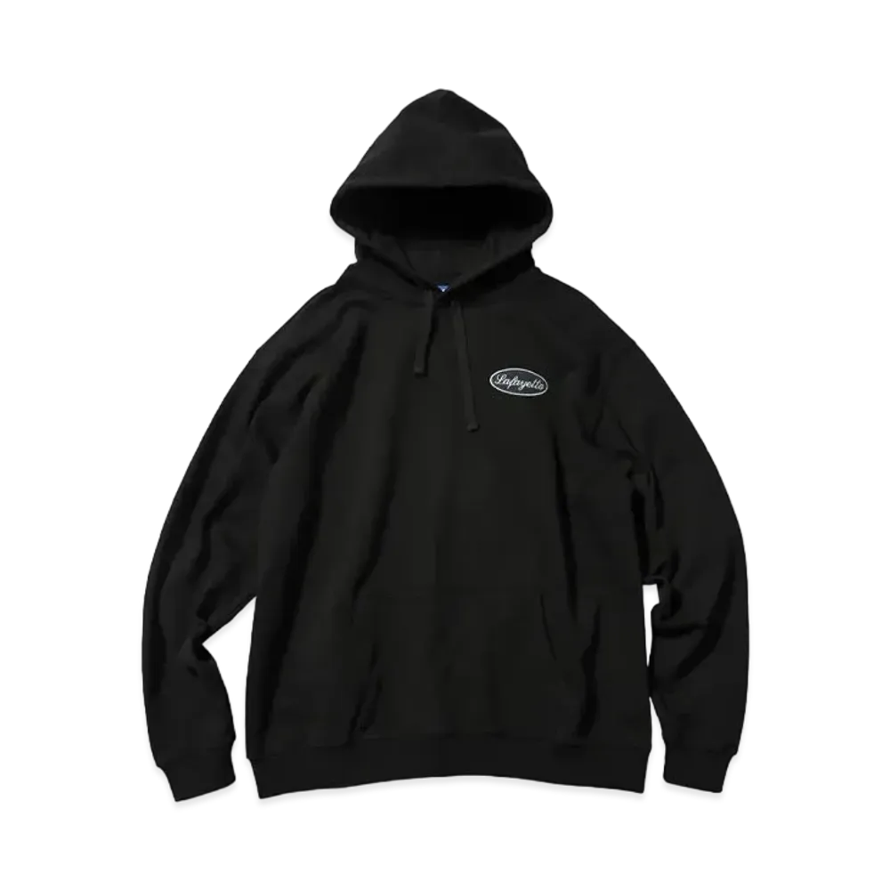 LFYT OLD OVAL LOGO HOODIE "BLACK"