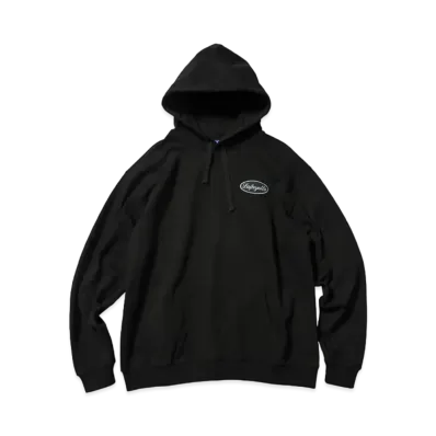LFYT OLD OVAL LOGO HOODIE "BLACK"