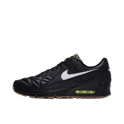 Nike Air Max 90 PRM "Black/Gum Medium Brown/Volt"