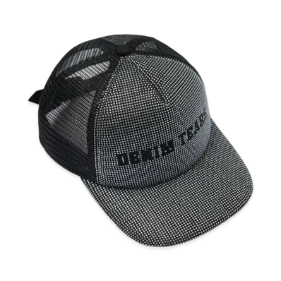 DENIM TEARS Denim U Trucker Hat "Black"