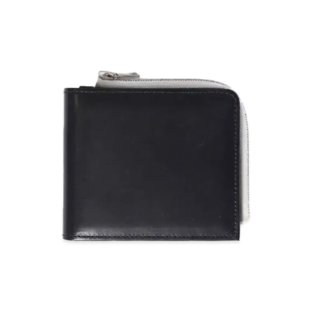 SOPO BILLFOLD L ZIP PURSE "BLACK"