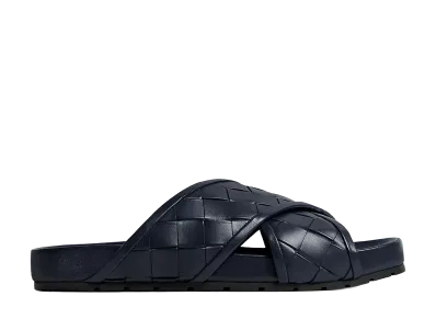 Bottega Veneta Tariq Mules "Midnight"
