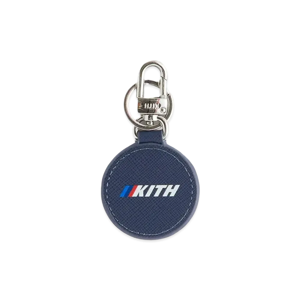 Kith x BMW Rondel Leather Keyring "Techno Violet"
