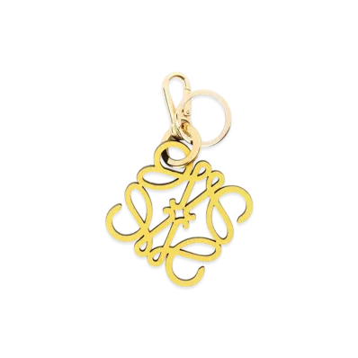 LOEWE Anagram Charm "Yellow/Gold"