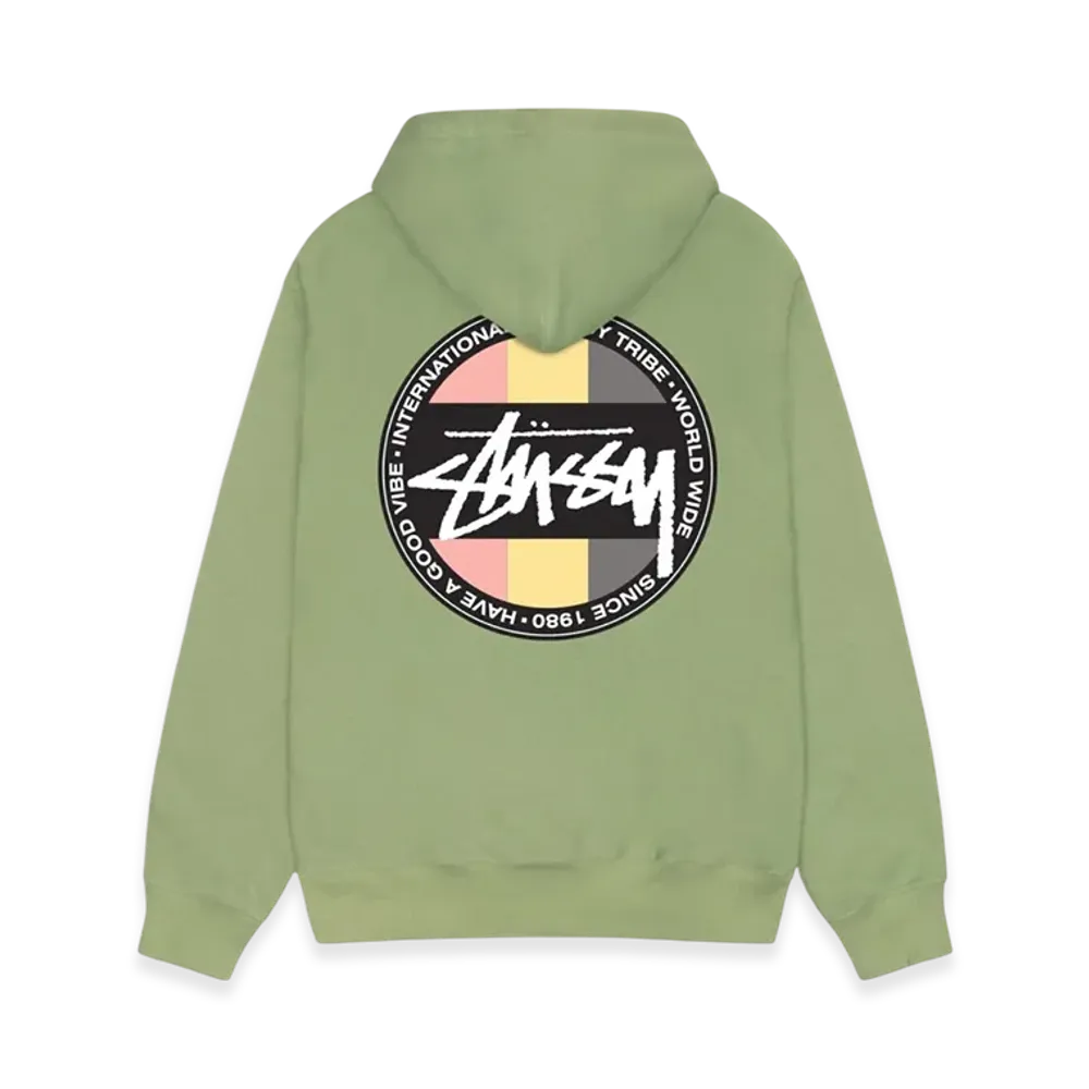 Stussy Classic Dot Hoodie "Moss"