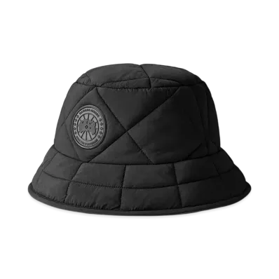 CANADA GOOSE Puffer Reversible Bucket Hat "Black"