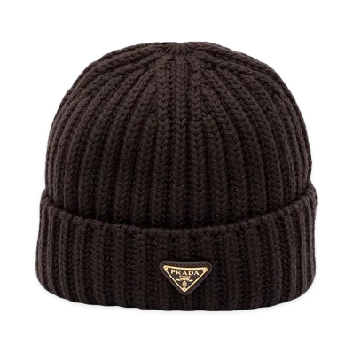 PRADA Women's Beanie "Brown"