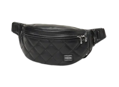 PORTER x Lewis Leathers Waist Bag "Black"