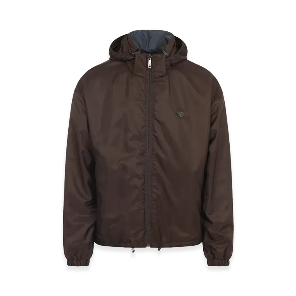 PRADA Reversible Re-Nylon Jacket "Brown"
