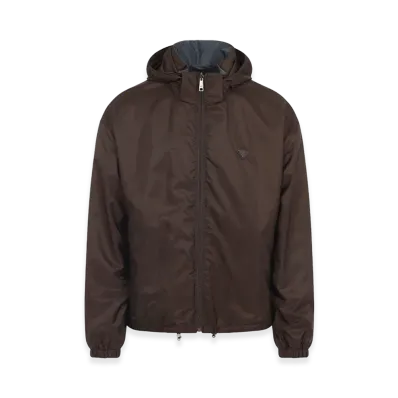 PRADA Reversible Re-Nylon Jacket "Brown"