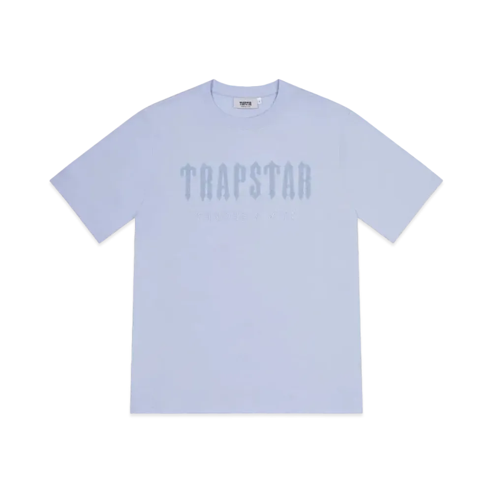 TRAPSTAR Chenille Decoded T-Shirt "Ice Blue"