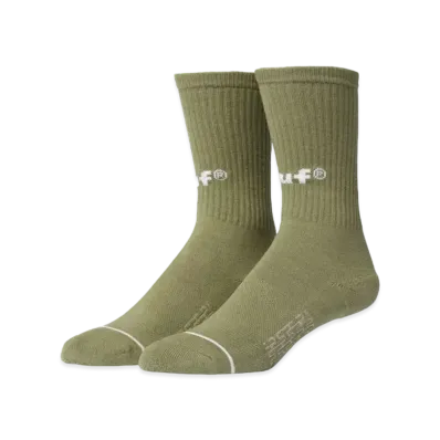 HUF Eighty Nine Crew Socks "Thyme"