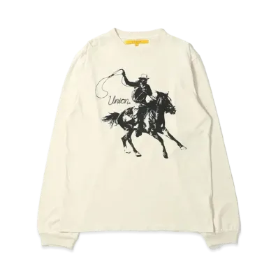 UNION Soldier L/S Tee "Bone Pigment"