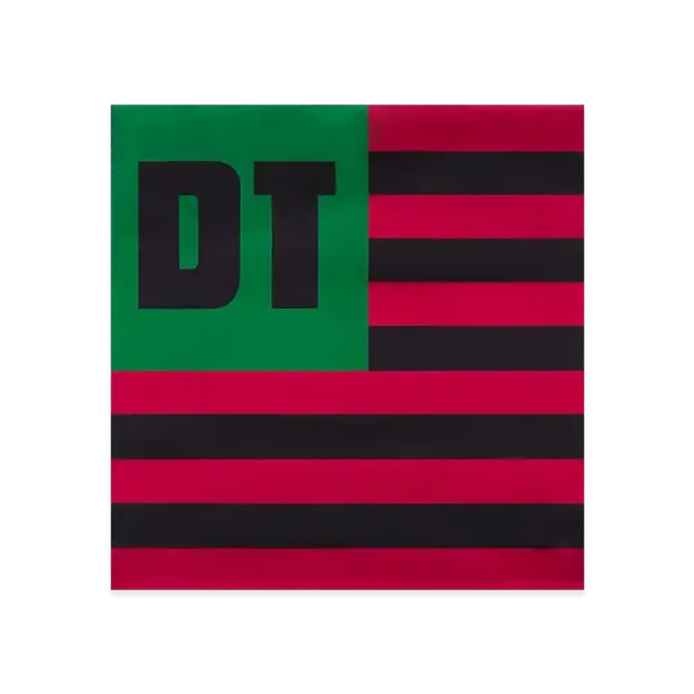 DENIM TEARS DT Flag Silk Scarf "Multi"
