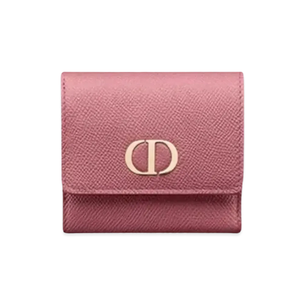 Dior 30 Montaigne Lotus Wallet "Pink"
