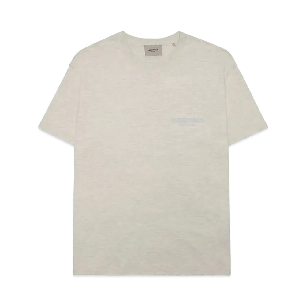 FEAR OF GOD ESSENTIALS SS TEE "Light Heather Oatmeal"