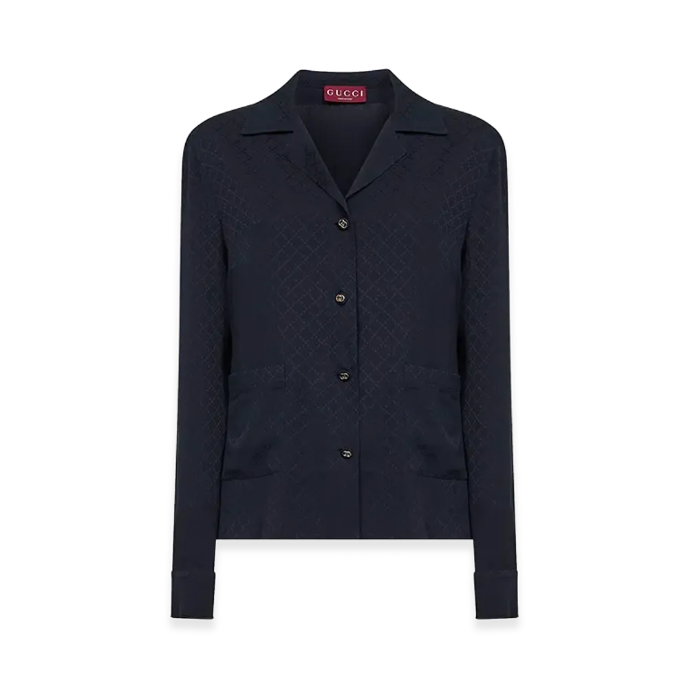 GUCCI Women's Shirts "Blue"