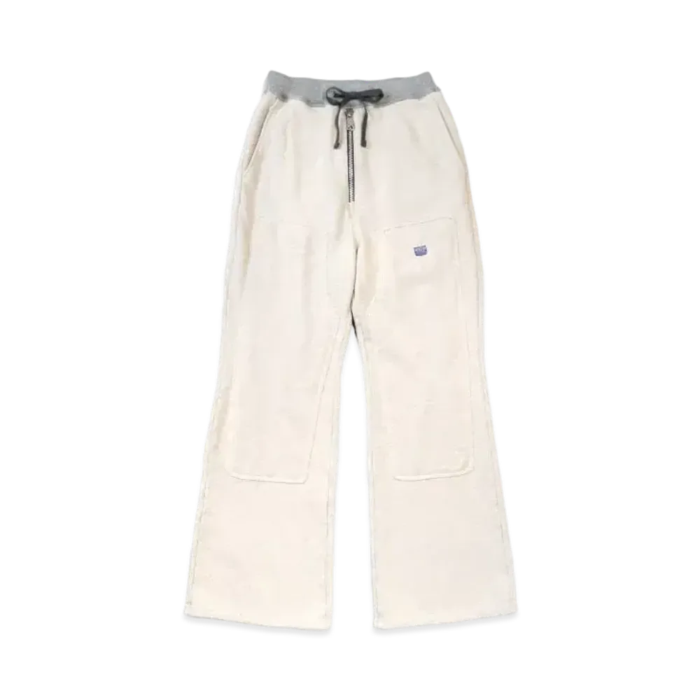 KAPITAL Top Fleece W Knee Flare Sweatpants "Kinari"