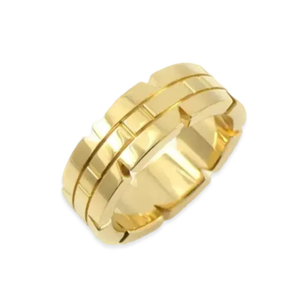 Cartier Tank Francaise Ring "Yellow Gold"