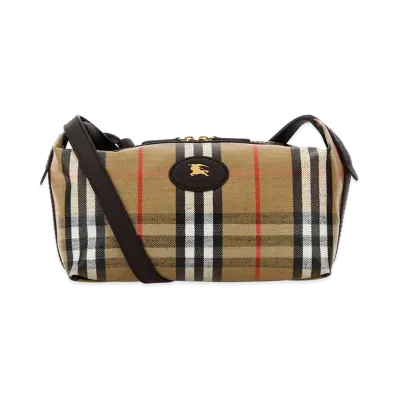 Burberry Printed Canvas Highlands Shoulder Bag "Printed"