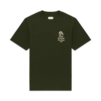 Aime Leon Dore Form Logo Tee "Green"