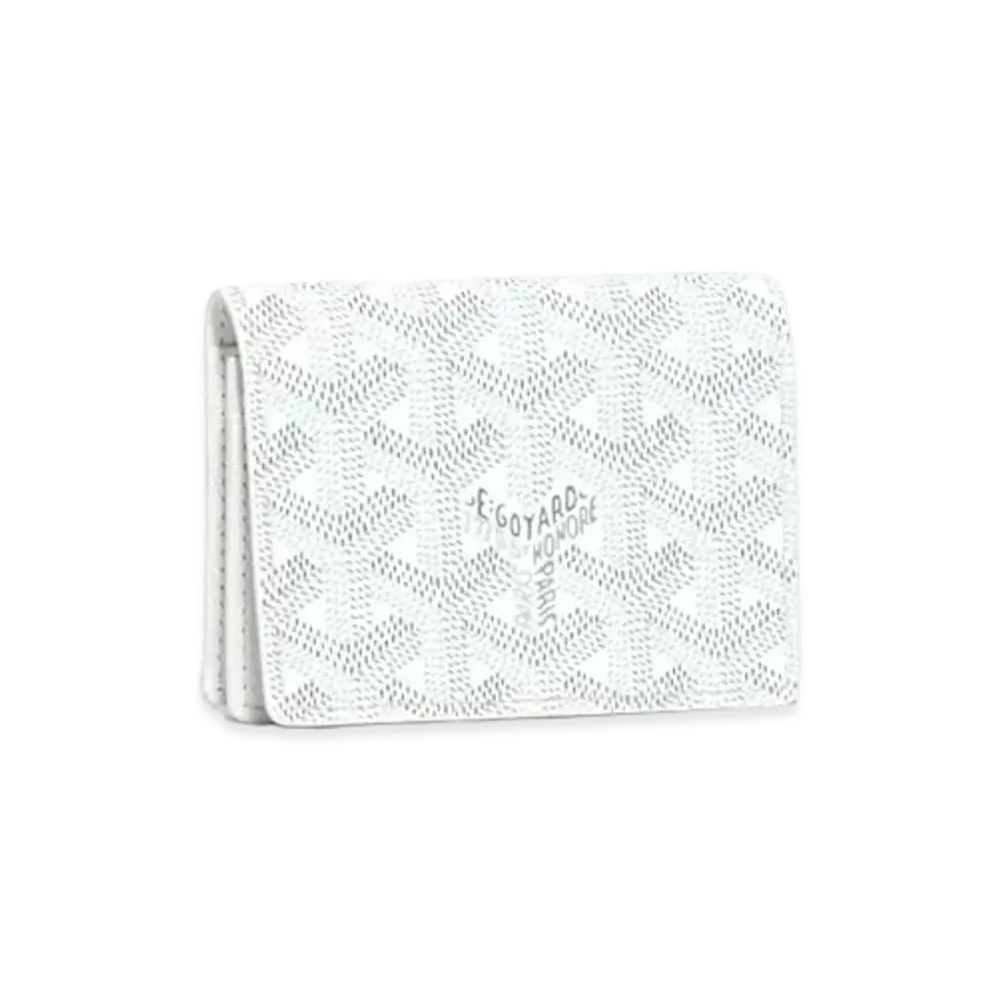 Goyard Malesherbes Card Wallet "White"