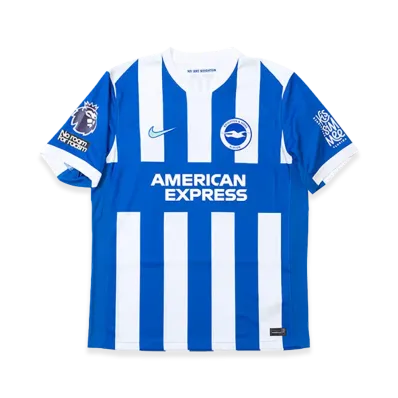 Nike 25-26 Brighton & Hove Albion FC Home Jersey #22 Kaoru Mitoma "White/Blue"