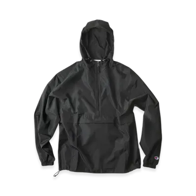 Champion Packable Anorak Jacket Bigsize "Black"