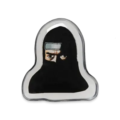 Buffer x Sega Shinobi Pins "Black"