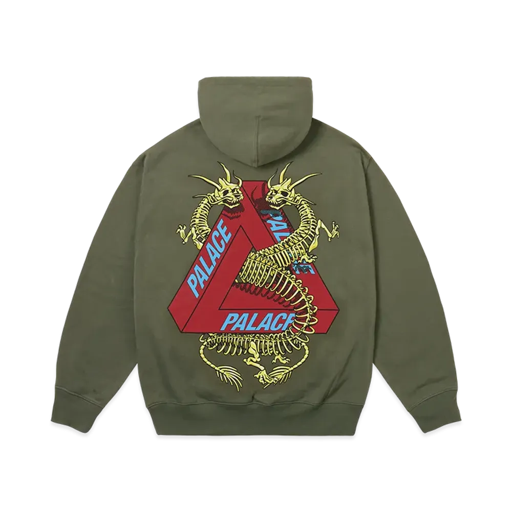 Palace Dragon Bones Tri Hood "The Deep Green"