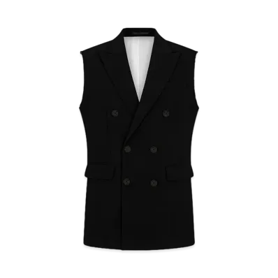 Dsquared2 Icon Double Brest Gilet "Black"
