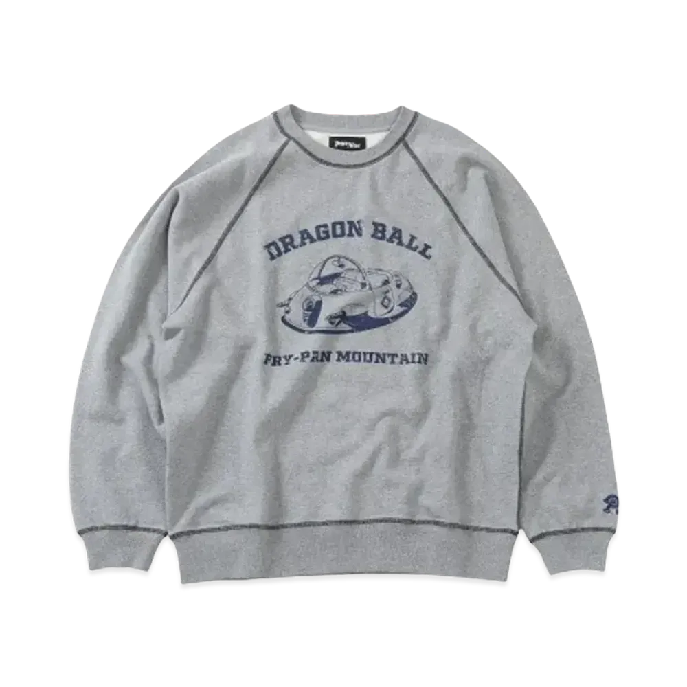 Peace and After x Dragon Ball Hover Car Sweatshirt "Gray"
