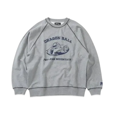Peace and After x Dragon Ball Hover Car Sweatshirt "Gray"