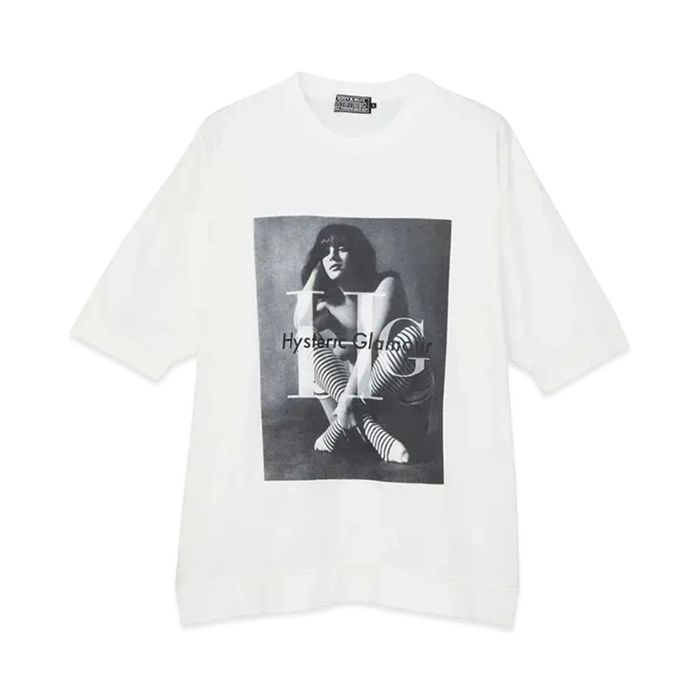 HYSTERIC GLAMOUR HG Woman Tee "White"