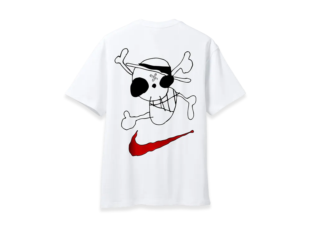 Nike x One Piece Solo Swoosh T-Shirt QS Promise of Battle "White"