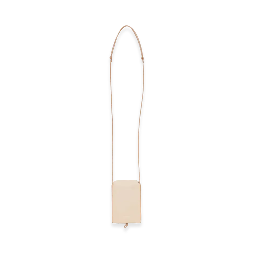 Hender Scheme Box Shoulder Case "Natural"