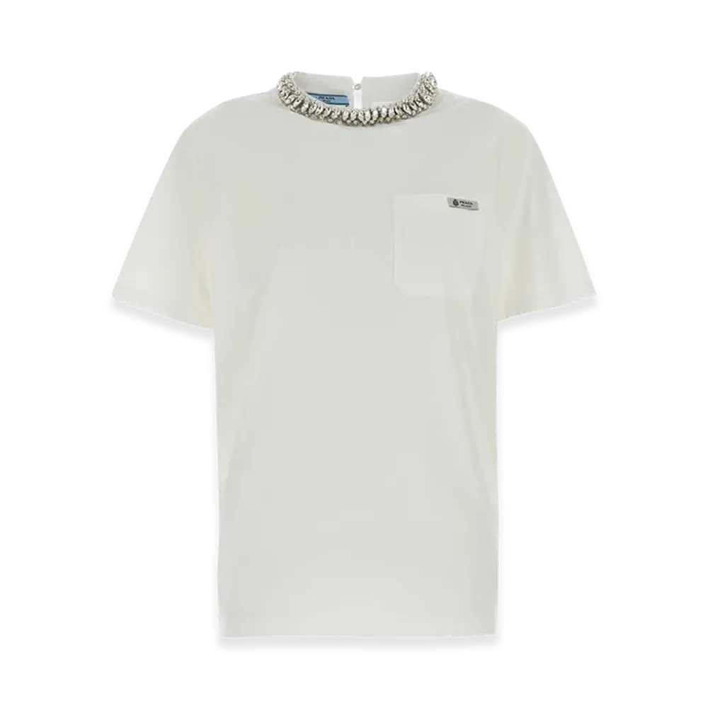 PRADA Women's Cotton T-Shirt "White"