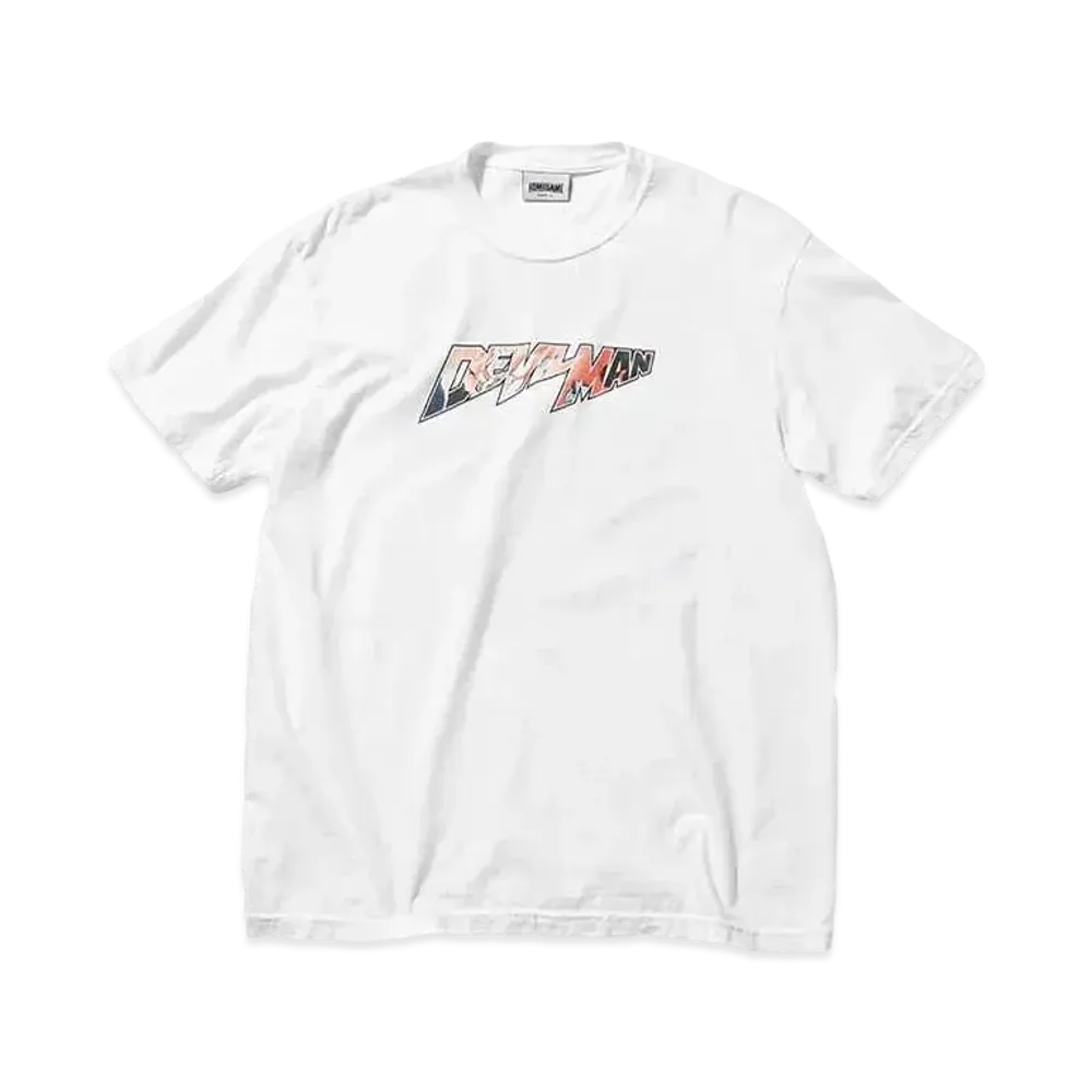 HOMEGAME × シカルナ工房 \ HOME GAME デビルマン x ICON LOGO TEE "WHITE"