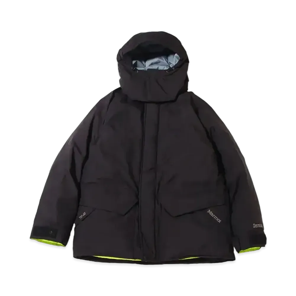 atmos x Marmot Mammoth Down Parka 22FW-S "Black"
