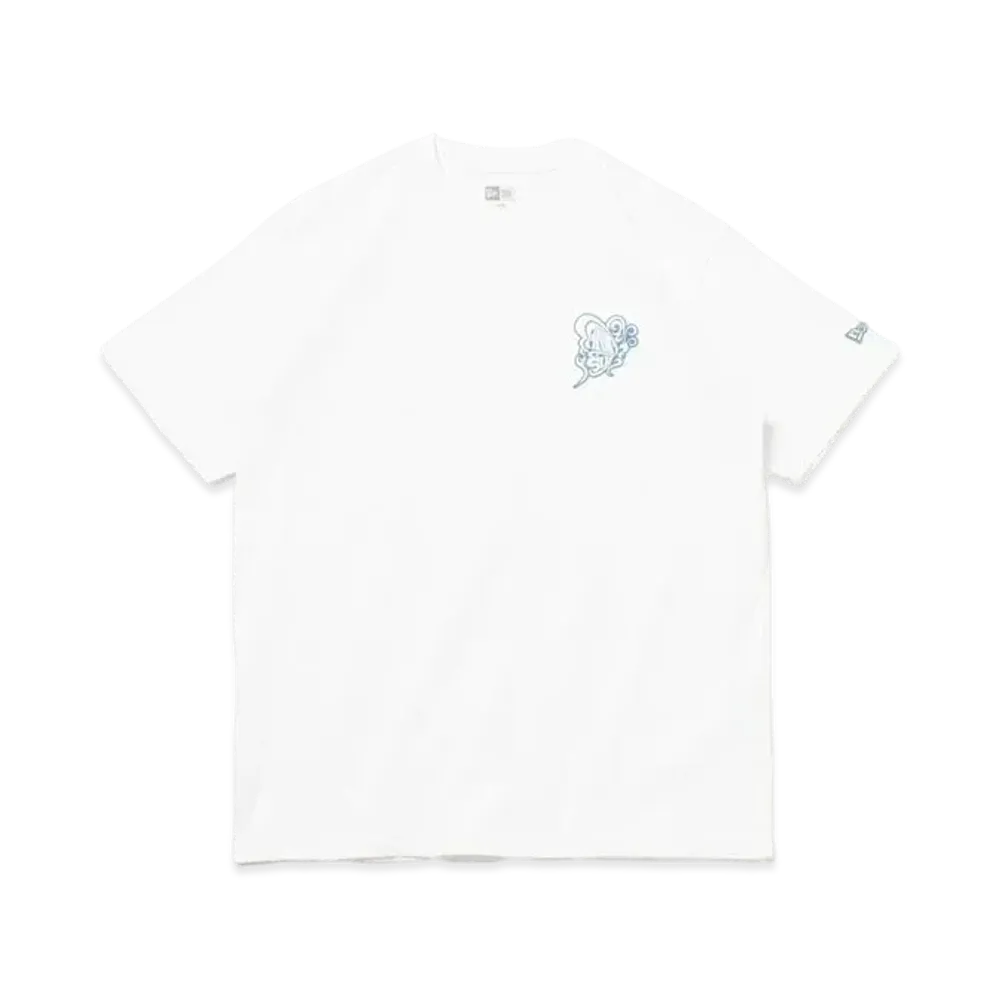 NEW ERA x ANNA SUI Short Sleeve Cotton Tee Regular Fit "White"