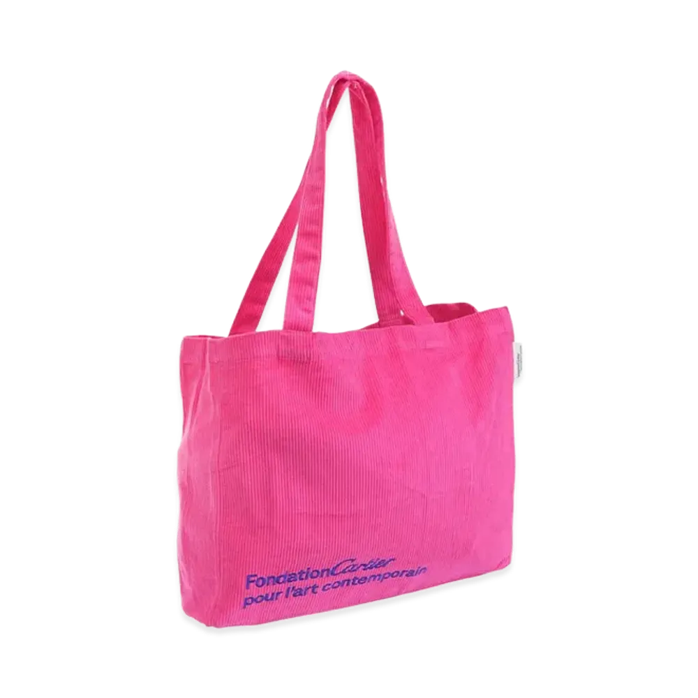 Cartier Women's Cotton Tote Bag "Pink"
