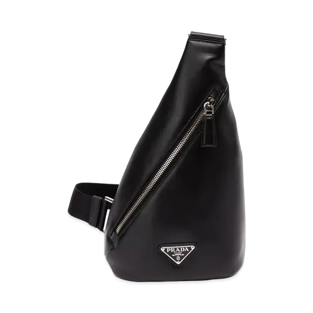 PRADA Cross Leather Bag "Black"