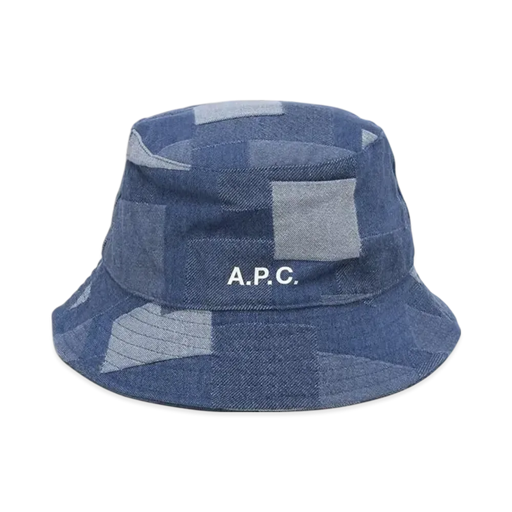 A.P.C. Bucket Hat "Washed Indigo"
