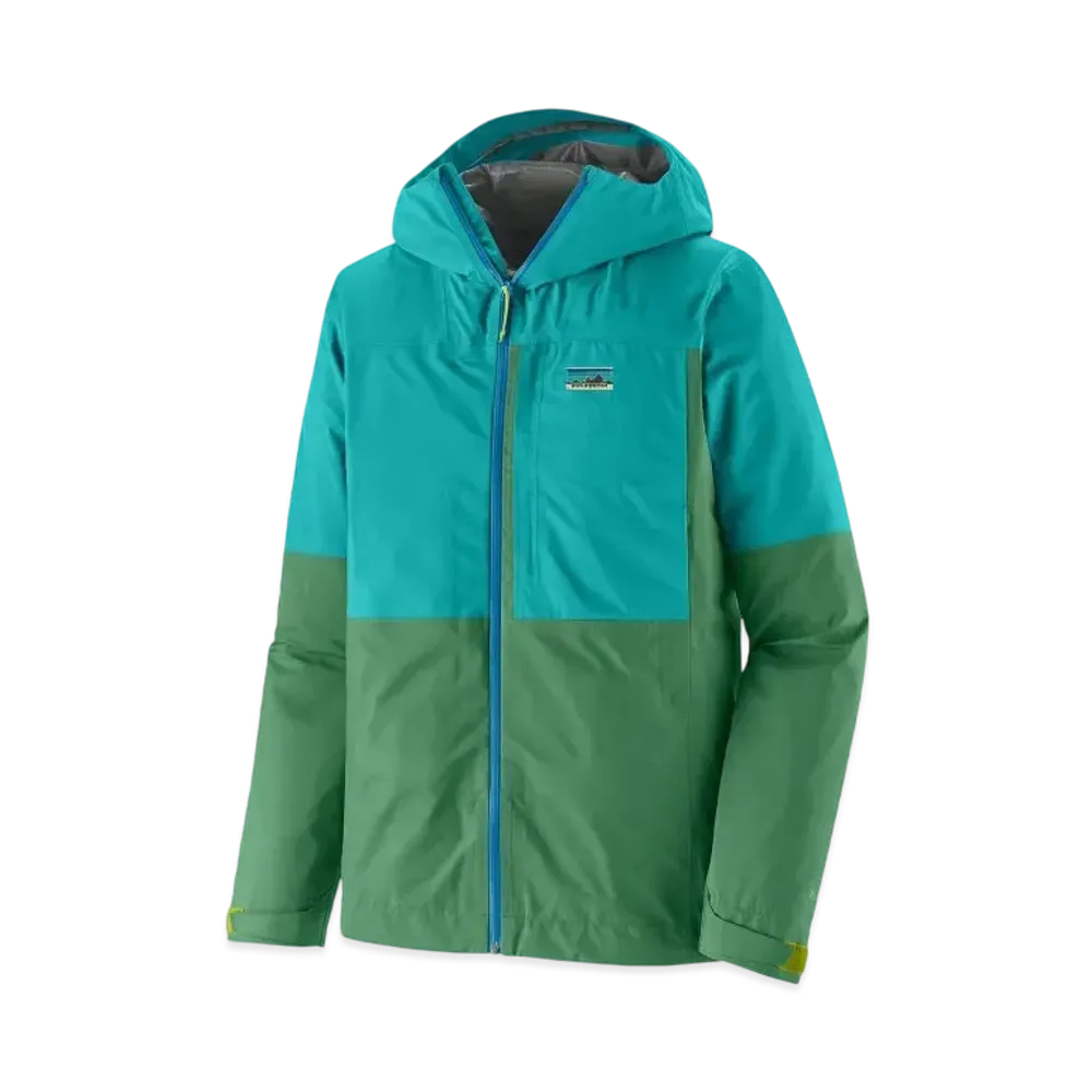 Patagonia Men's Boulder Fork Rain Jacket "Gather Green"