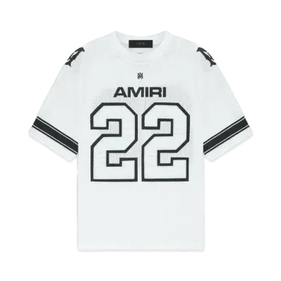 AMIRI Mesh Football Jersey "White"